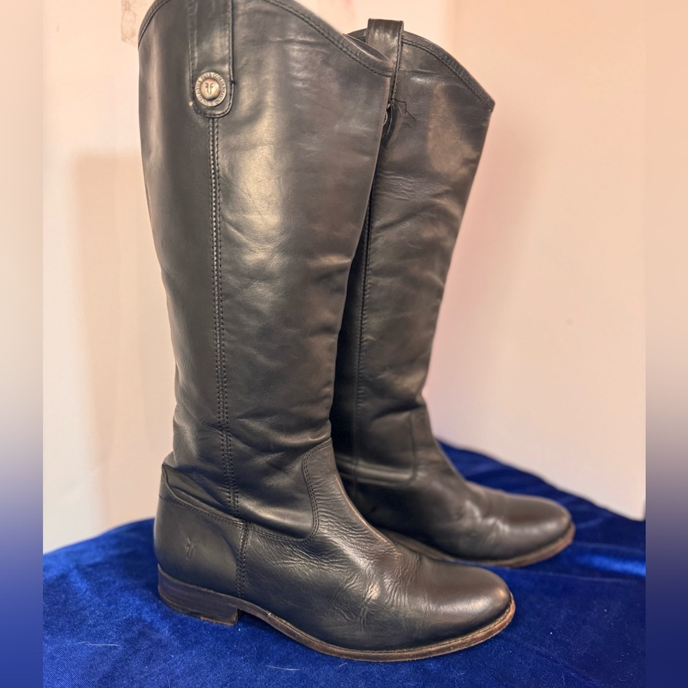 Frye Melissa Button Knee Boots 8